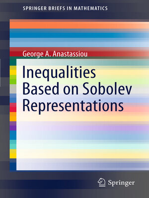 cover image of Inequalities Based on Sobolev Representations